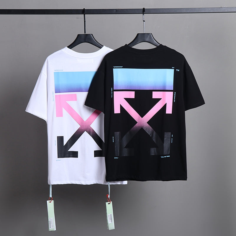 Off-white Men's and Women's Short-sleeved T-shirts