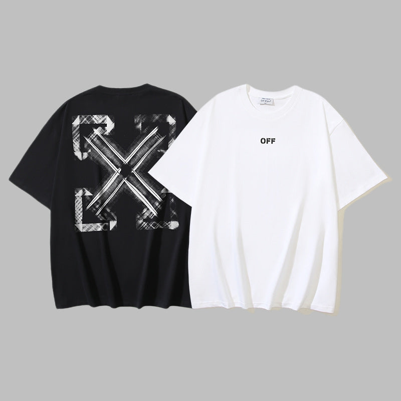 Off-white Men's and Women's Short-sleeved T-shirts