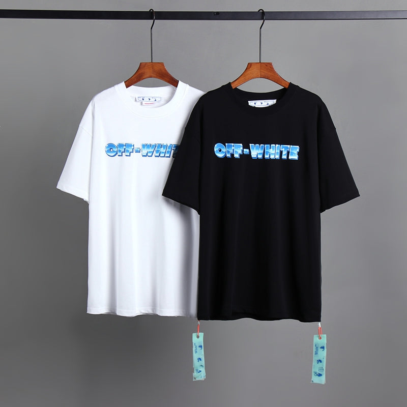 Off-white Men's and Women's Short-sleeved T-shirts