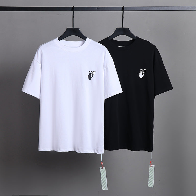 Off-white Men's and Women's Short-sleeved T-shirts