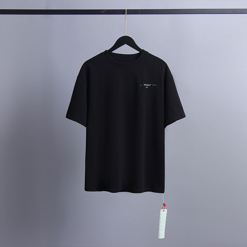 Off-white Men's and Women's Short-sleeved T-shirts