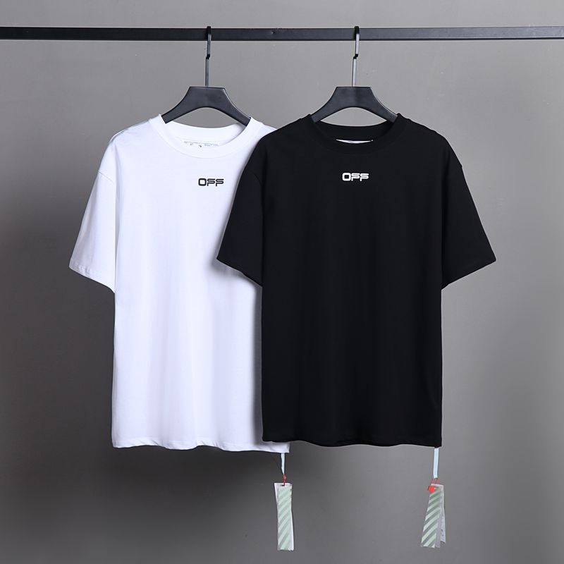 Off-white Men's and Women's Short-sleeved T-shirts