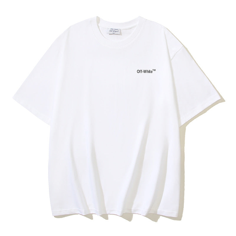 Off-white Men's and Women's Short-sleeved T-shirts