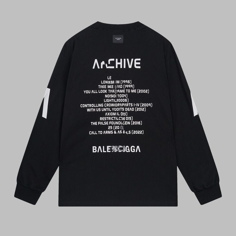 BLCG 2025 Men's and Women's long-sleeved T-shirt