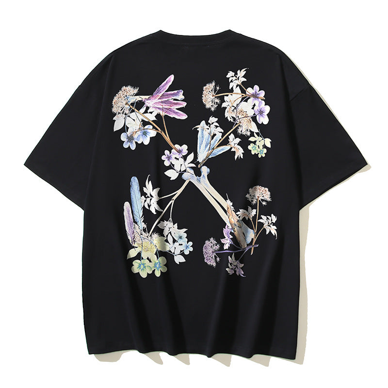 Off-white Men's and Women's Short-sleeved T-shirts