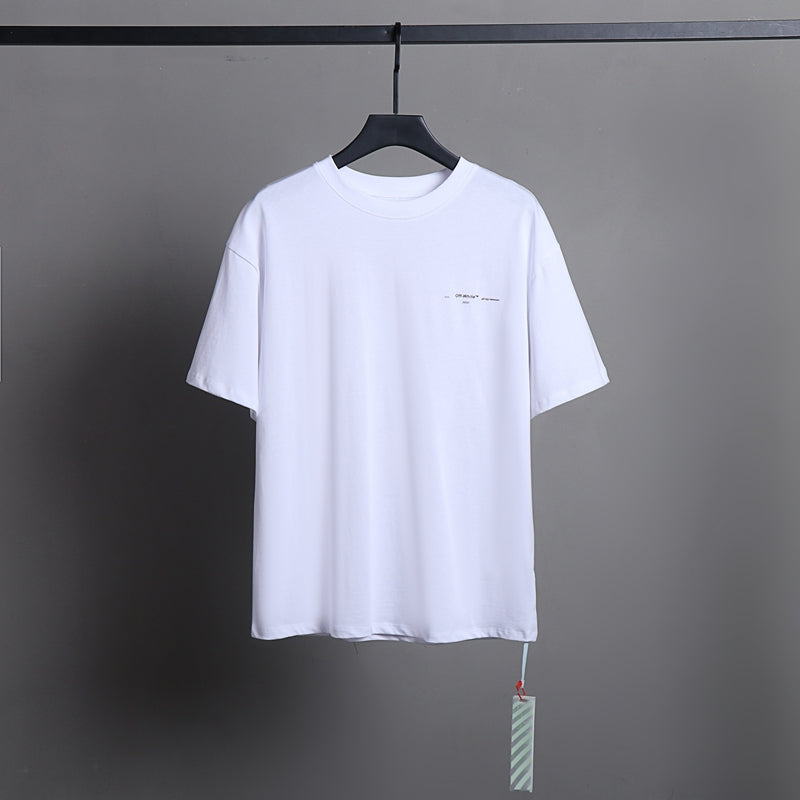 Off-white Men's and Women's Short-sleeved T-shirts