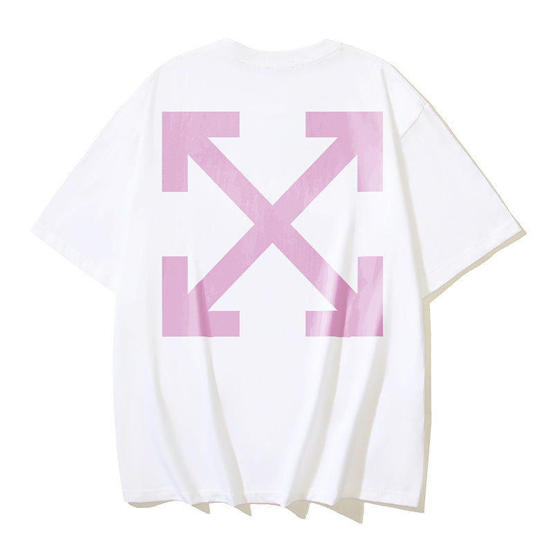 Off-white Men's and Women's Short-sleeved T-shirts