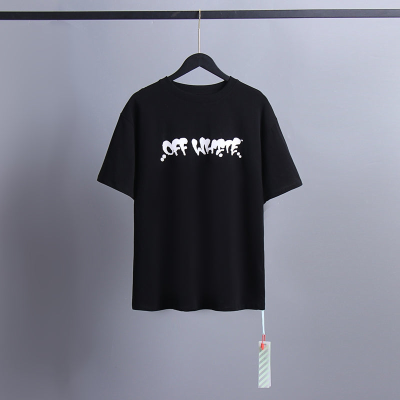 Off-white Men's and Women's Short-sleeved T-shirts