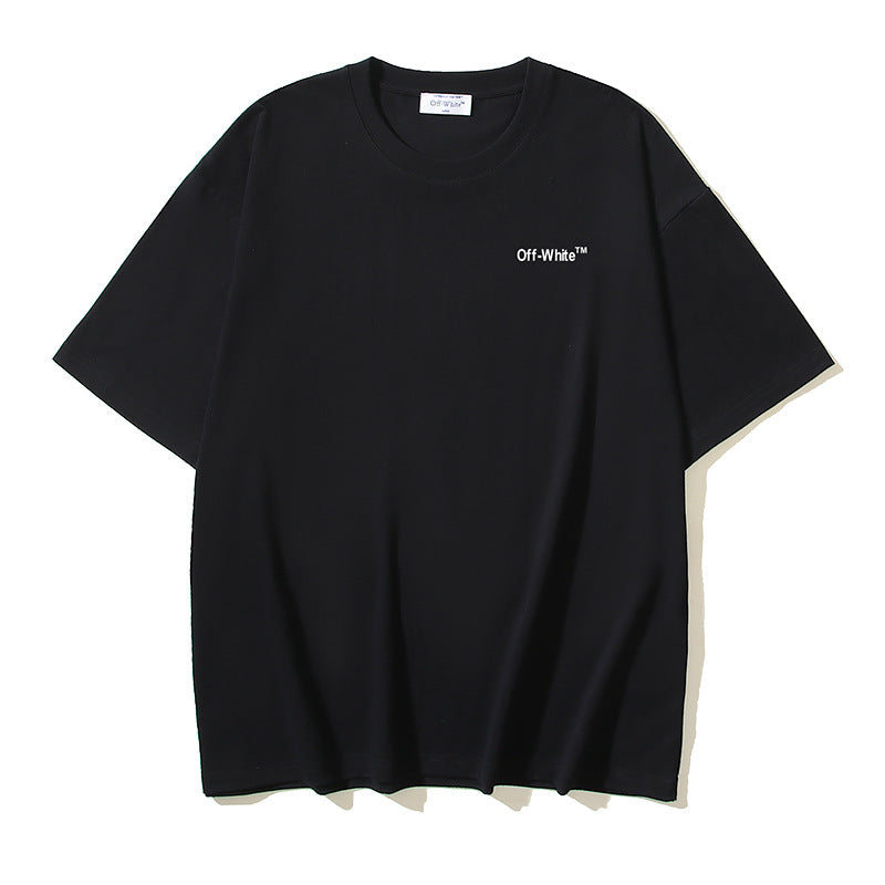 Off-white Men's and Women's Short-sleeved T-shirts