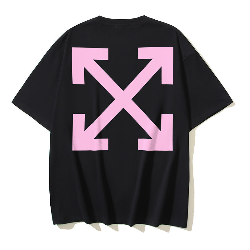 Off-white Men's and Women's Short-sleeved T-shirts