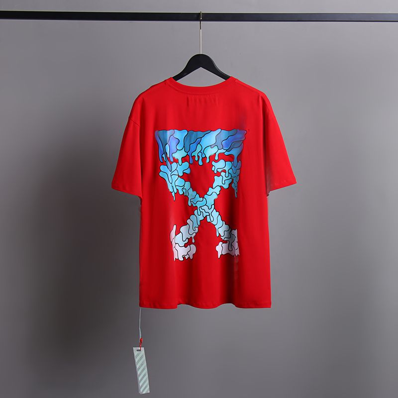 Off-white Men's and Women's Short-sleeved T-shirts