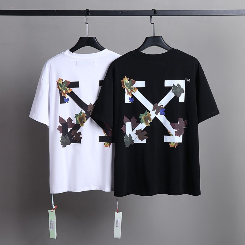 Off-white Men's and Women's Short-sleeved T-shirts