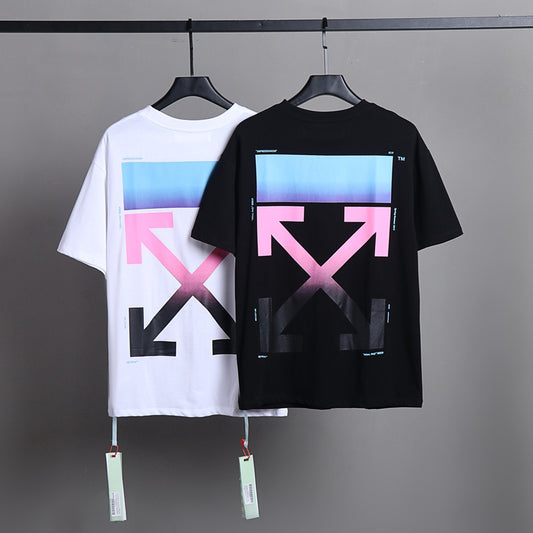 Off-white Men's and Women's Short-sleeved T-shirts