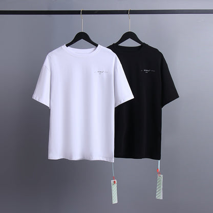 Off-white Men's and Women's Short-sleeved T-shirts