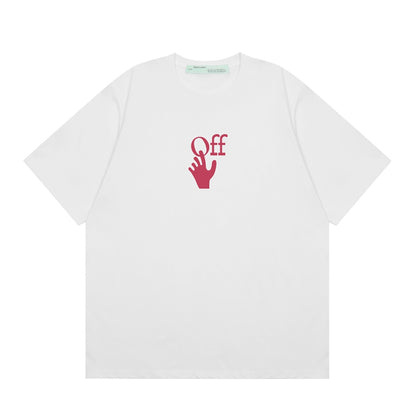 Off-white Men's and Women's Short-sleeved T-shirts