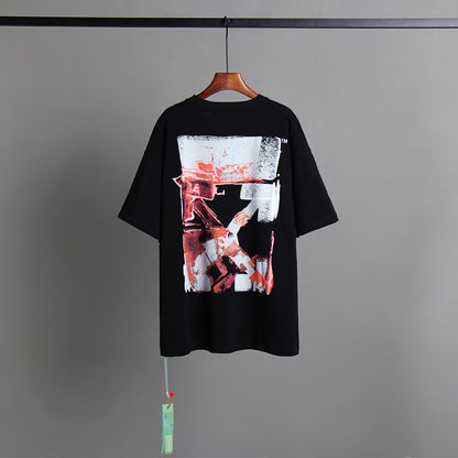 Off-white Men's and Women's Short-sleeved T-shirts