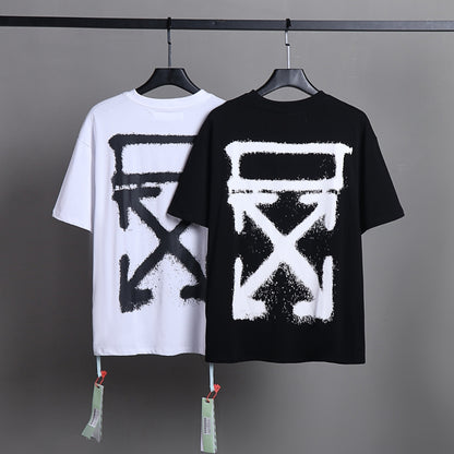 Off-white Men's and Women's Short-sleeved T-shirts