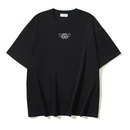 Off-white Men's and Women's Short-sleeved T-shirts