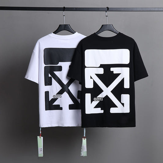 Off-white Men's and Women's Short-sleeved T-shirts