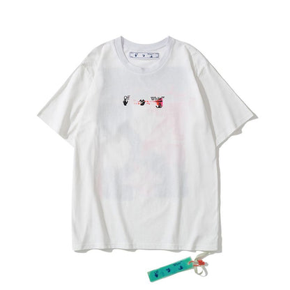 Off-white Men's and Women's Short-sleeved T-shirts