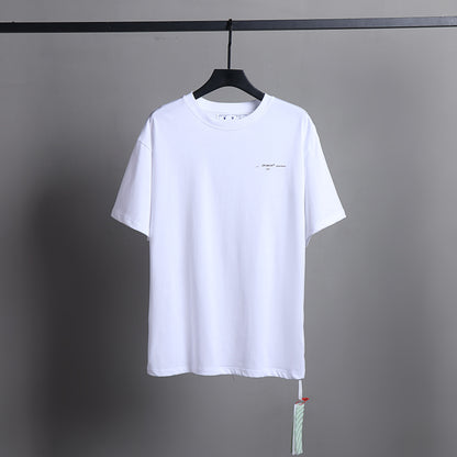Off-white Men's and Women's Short-sleeved T-shirts