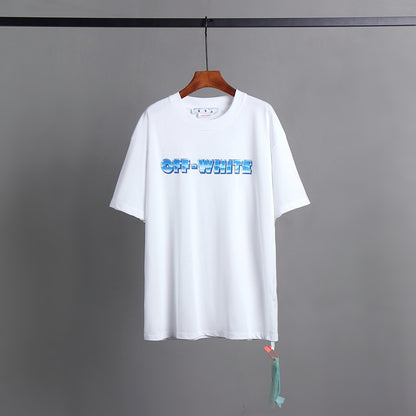Off-white Men's and Women's Short-sleeved T-shirts