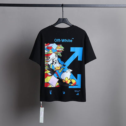 Off-white Men's and Women's Short-sleeved T-shirts