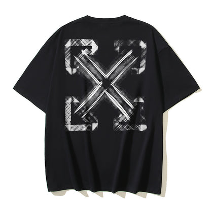 Off-white Men's and Women's Short-sleeved T-shirts
