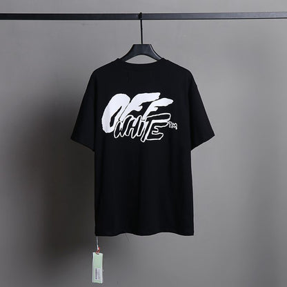 Off-white Men's and Women's Short-sleeved T-shirts