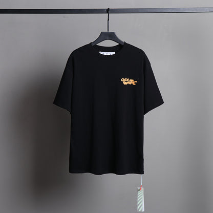 Off-white Men's and Women's Short-sleeved T-shirts