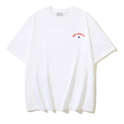 Off-white Men's and Women's Short-sleeved T-shirts