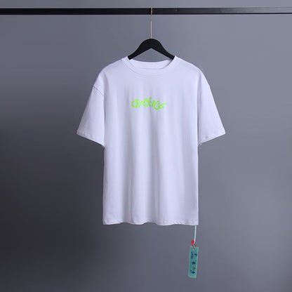 Off-white Men's and Women's Short-sleeved T-shirts