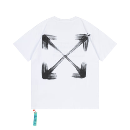 Off-white Men's and Women's Short-sleeved T-shirts