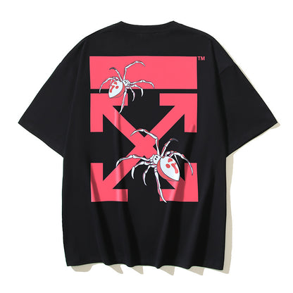 Off-white Men's and Women's Short-sleeved T-shirts