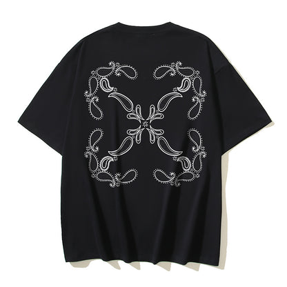 Off-white Men's and Women's Short-sleeved T-shirts