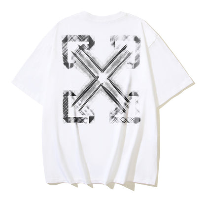 Off-white Men's and Women's Short-sleeved T-shirts