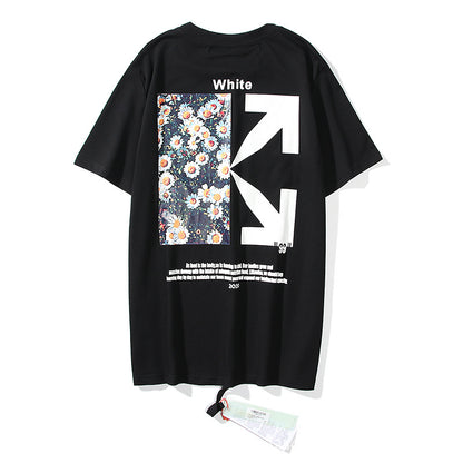 Off-white Men's and Women's Short-sleeved T-shirts