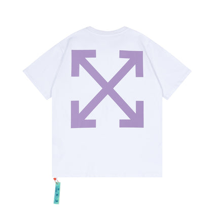 Off-white Men's and Women's Short-sleeved T-shirts