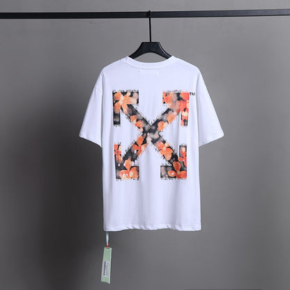 Off-white Men's and Women's Short-sleeved T-shirts