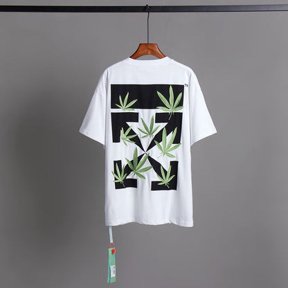 Off-white Men's and Women's Short-sleeved T-shirts
