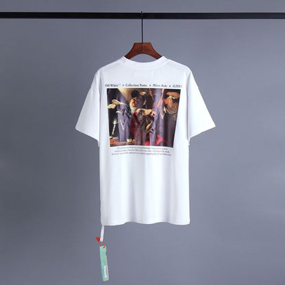 Off-white Men's and Women's Short-sleeved T-shirts